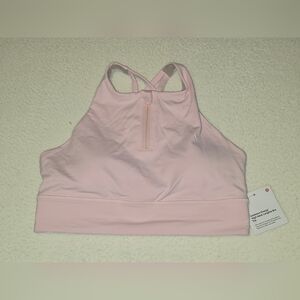 lululemon athletica Light Pink High-Neck Sports Bra